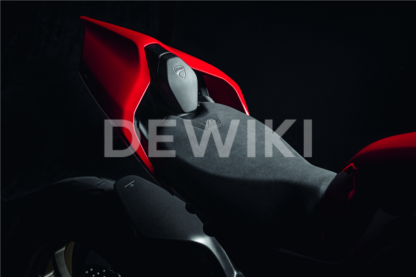 Крышка заднего пассажира Ducati Streetfighter V4 / V4 S, Black