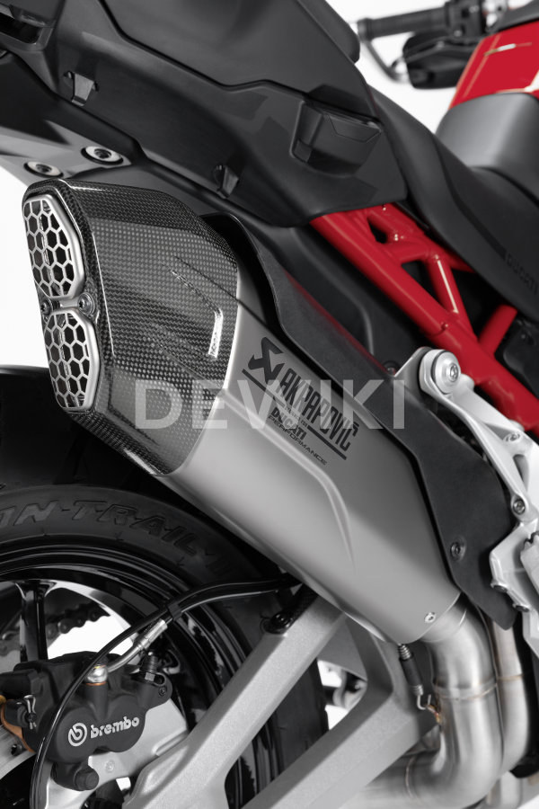 Гоночный выхлоп Akrapovic Ducati Multistrada V4 Гоночный выхлоп Akrapovic Ducati Multistrada V4