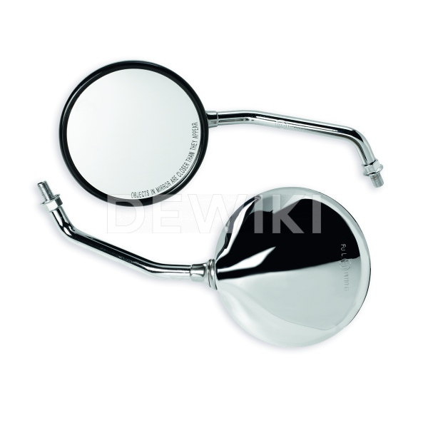 Хромированное зеркало заднего вида Ducati Scrambler / 1100, левое Хромированное зеркало заднего вида Ducati Scrambler / 1100, левое
