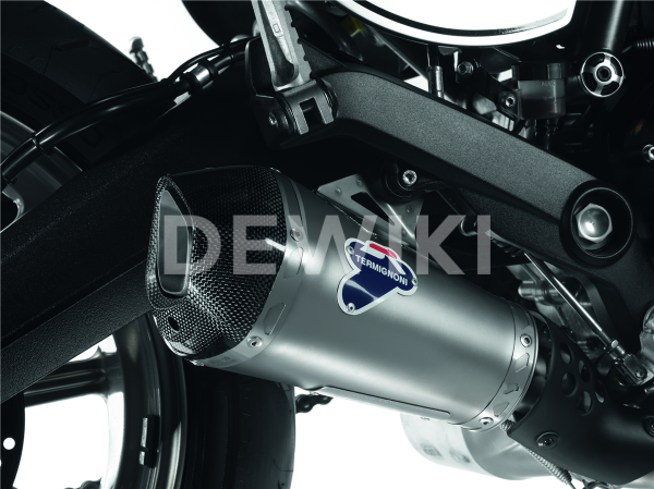 Гоночный глушитель Termignoni Sport-line Ducati Scrambler с 2021 года, Black