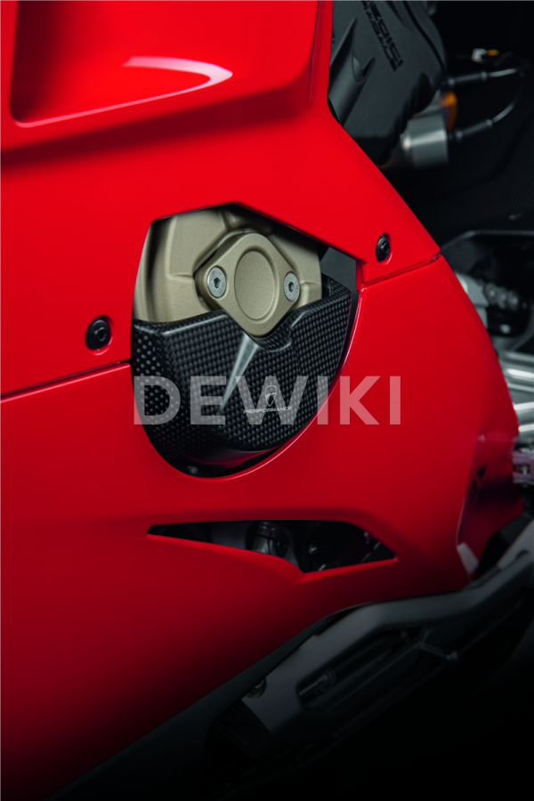 Карбоновая защита кожуха генератора Ducati Panigale V4 / Streetfighter V4