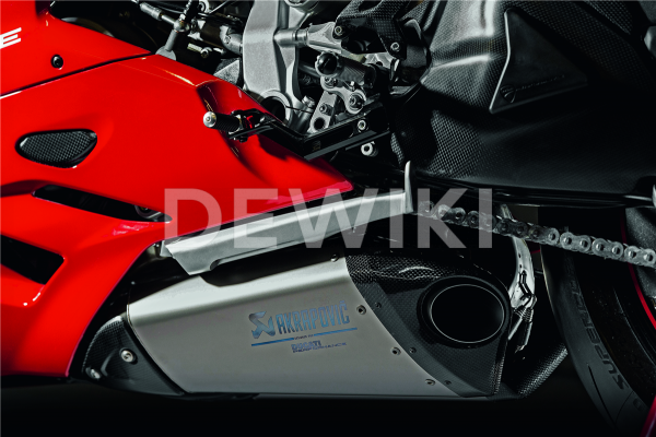 Титановый гоночный глушитель Akrapovic Ducati 959 Panigale