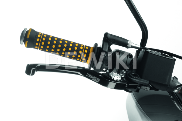 Комплект алюминиевых тормозов и рычагов сцепления Ducati Scrambler до 2017 года, Gold Комплект алюминиевых тормозов и рычагов сцепления Ducati Scrambler до 2017 года, Gold