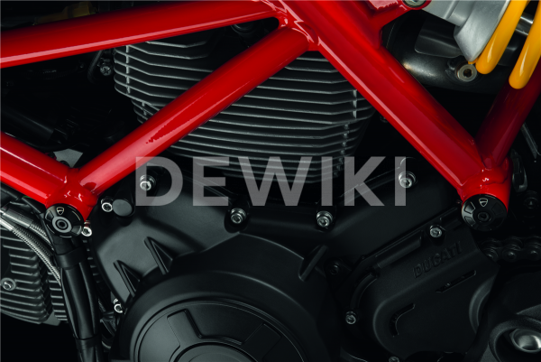 Алюминиевые заглушки рамы Ducati Monster 797, Black Алюминиевые заглушки рамы Ducati Monster 797, Black