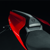 Обивка пассажирского сиденья из пластикового волокна Ducati 959 Panigale, Red