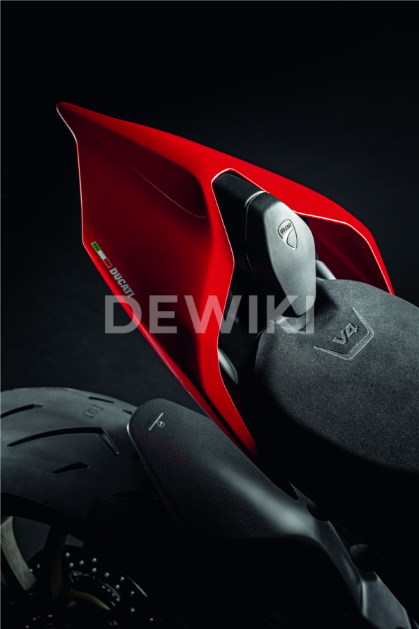 Крышка заднего пассажира Ducati Streetfighter V4 / V4 S, Black Крышка заднего пассажира Ducati Streetfighter V4 / V4 S, Black