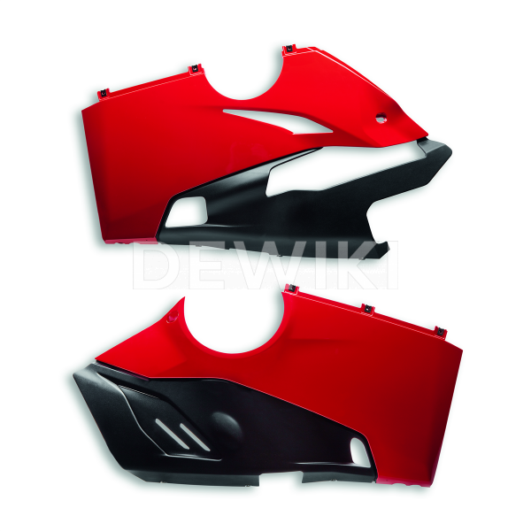 Нижние обтекатели Ducati Panigale V4 / V4S, Red Нижние обтекатели Ducati Panigale V4 / V4S, Red