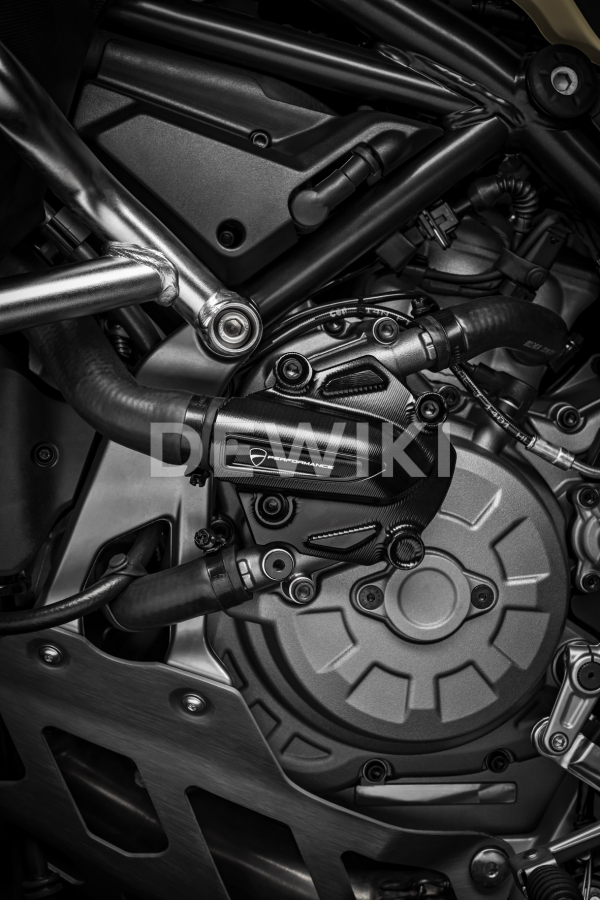 Алюминиевая крышка водяного насоса Ducati Multistrada 1200 Enduro, Black