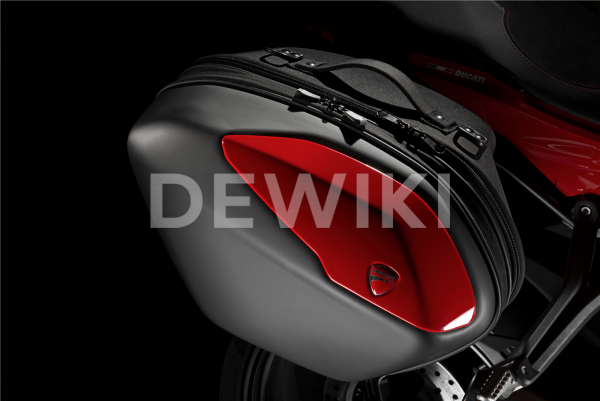 Боковые кофры Ducati Supersport / 950, Red