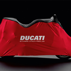 Брезентовый чехол Ducati Streetfighter V4 / V4 S с 2020 года Брезентовый чехол Ducati Streetfighter V4 / V4 S с 2020 года