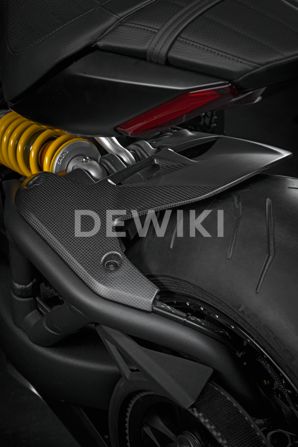 Карбоновый задний брызговик Ducati XDiavel, матовый