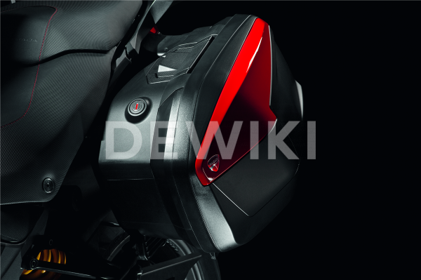 Комплект крышек боковых кофров Ducati Multistrada 950 / 1200 / 1260, Vulcan Grey Комплект крышек боковых кофров Ducati Multistrada 950 / 1200 / 1260, Vulcan Grey