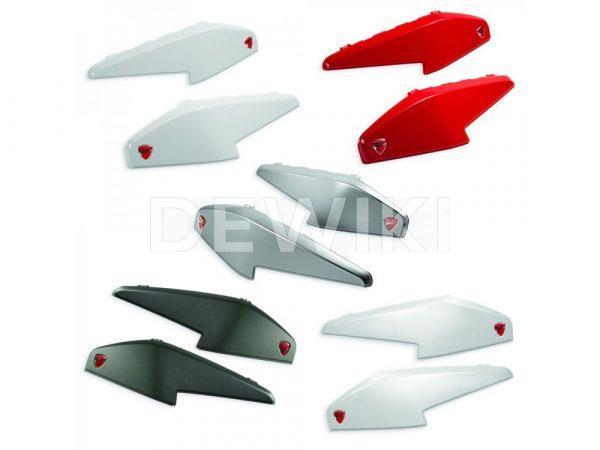 Комплект крышек боковых кофров Ducati Multistrada 950 / 1200 / 1260, Vulcan Grey Комплект крышек боковых кофров Ducati Multistrada 950 / 1200 / 1260, Vulcan Grey