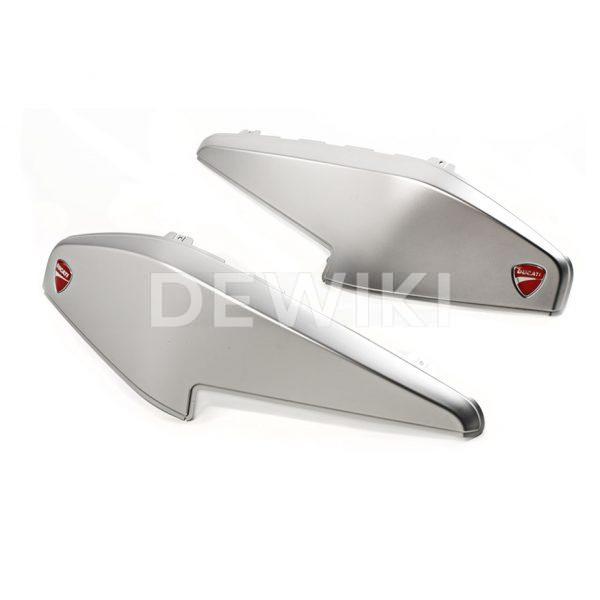 Комплект крышек боковых кофров Ducati Multistrada 1200, Phantom Grey Комплект крышек боковых кофров Ducati Multistrada 1200, Phantom Grey