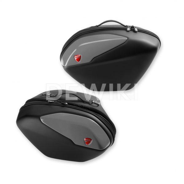Боковые кофры Ducati Supersport, Titanium Grey Боковые кофры Ducati Supersport, Titanium Grey