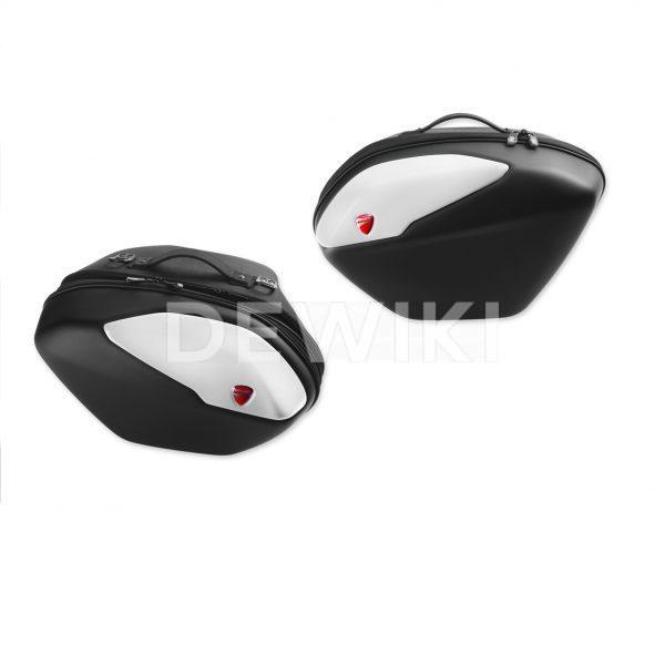 Боковые кофры Ducati Supersport / 950, Artic white silk Боковые кофры Ducati Supersport / 950, Artic white silk
