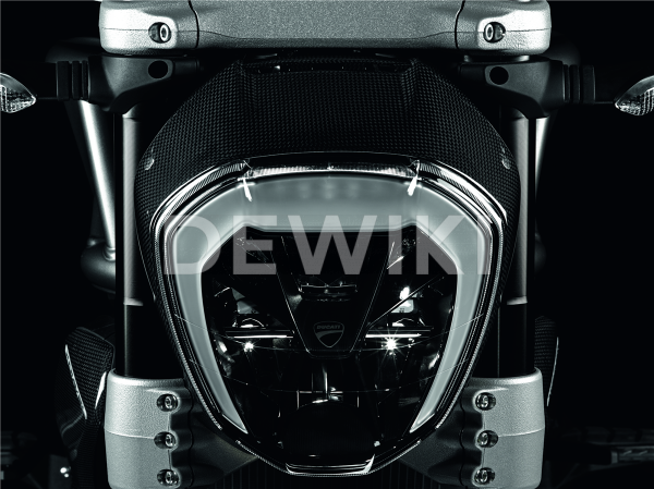 Карбоновый обод передних фар Ducati XDiavel, матовый Карбоновый обод передних фар Ducati XDiavel, матовый