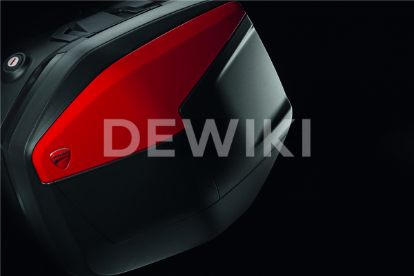 Комплект крышек боковых кофров Ducati Multistrada 950 / 1200 / 1260, Vulcan Grey Комплект крышек боковых кофров Ducati Multistrada 950 / 1200 / 1260, Vulcan Grey