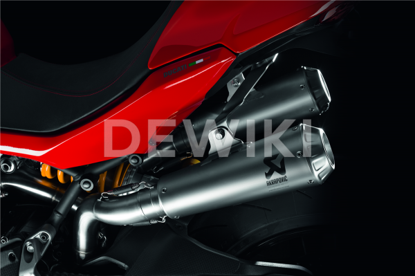 Выхлопная система Akrapovic Ducati Supersport с 2017 года