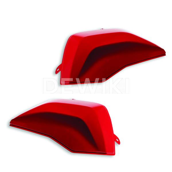Комплект крышек боковых кофров Ducati Multistrada V4 / V4 S, Red
