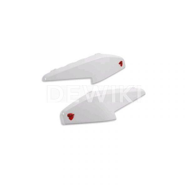 Комплект крышек боковых кофров Ducati Multistrada 950 / 1200 / 1260, Iceberg White Комплект крышек боковых кофров Ducati Multistrada 950 / 1200 / 1260, Iceberg White