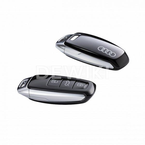 Пластиковая крышка для ключа Audi, Mythos Black Metallic Пластиковая крышка для ключа Audi, Mythos Black Metallic