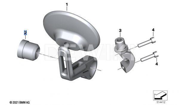 Распорная втулка для зеркала Classic BMW R Ninet Распорная втулка для зеркала Classic BMW R Ninet