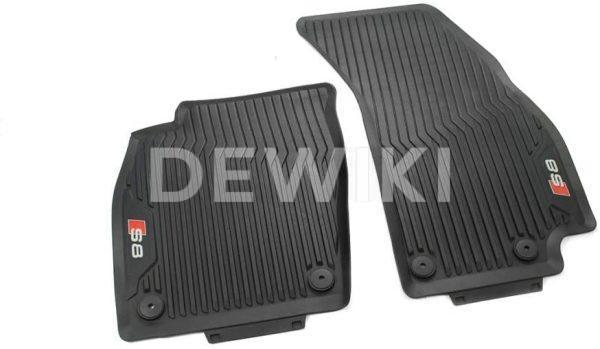 Резиновые передние коврики Audi S8 (D5) Резиновые передние коврики Audi S8 (D5)