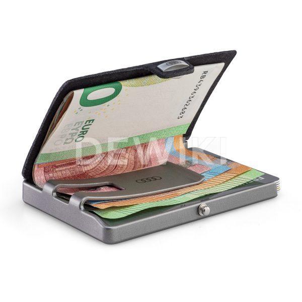 Кошелек Audi I-CLIP, Black / Silver Кошелек Audi I-CLIP, Black / Silver