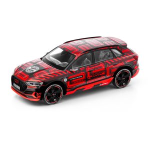 Модель в миниатюре Audi e-tron triple 2020 limited, Black / Red, масштаб 1:43
