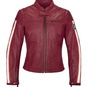 Женская кожаная мотокуртка BMW Motorrad Schwabing 2022, Red Женская кожаная мотокуртка BMW Motorrad Schwabing 2022, Red