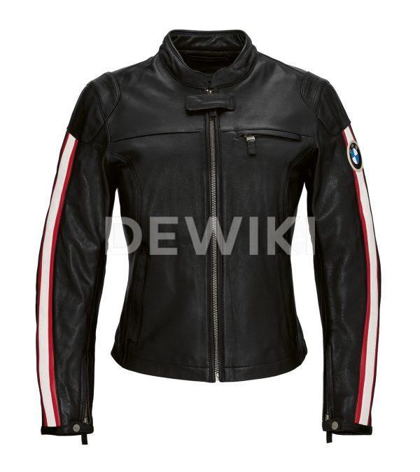 Женская кожаная мотокуртка BMW Motorrad Schwabing 2022, Black Женская кожаная мотокуртка BMW Motorrad Schwabing 2022, Black