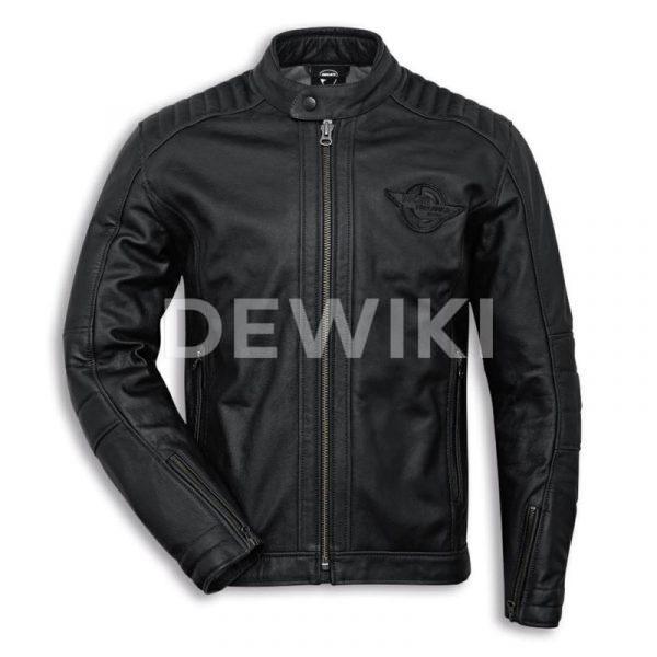 Мужская кожаная куртка Ducati Heritage C2, Black Мужская кожаная куртка Ducati Heritage C2, Black