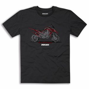 Мужская футболка Ducati Multistrada V4, Black